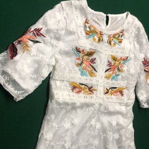 Vintage inspired dress, no tags, made over seas but it’s heavenly.